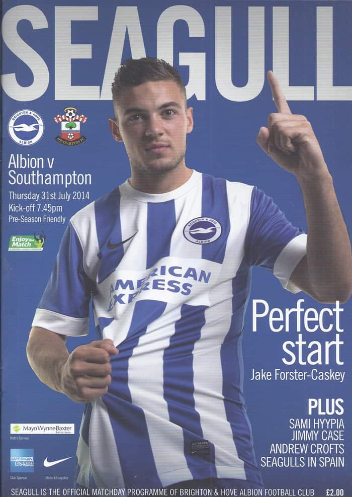 Brighton & Hove Albion FC v Southampton FC